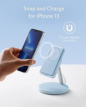 新品 Anker 633 Magnetic Wireless Charger Amazon.com: Anker Magnetic Wireless Charger, 633 MagGo 2-in
